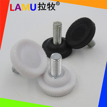 The manufacturer supplies plum blossom handle screws rubber head screws anchor screws adjustment handles and rubber-coated screws from stock.