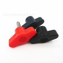Factory direct sales 36# rubber head screws one-word hand screws red one-word knob T-shaped rubber head screws M5M6M8
