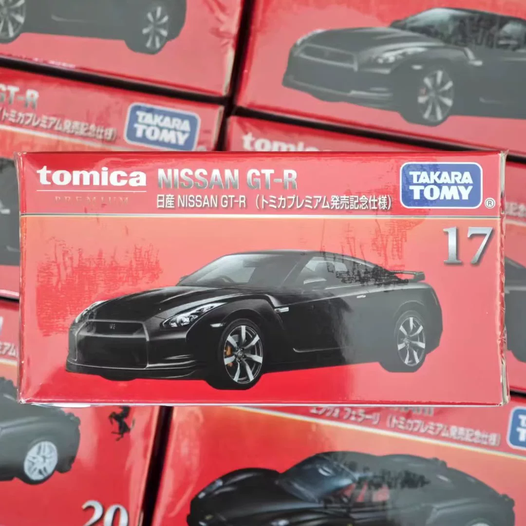 Черная коробочная модель автомобиля TOMICA Initial D Ламборгини Феррари Ниссан GTR