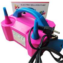 Electric air pump 73005 double hole electric air pump birthday party wedding balloon inflation tool
