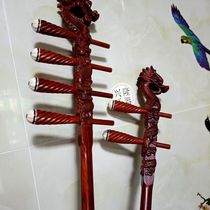 Faucet rosewood erhu pole four-hu pole musical instrument accessories bass four-hu pole faucet four-hu flat pole with shaft