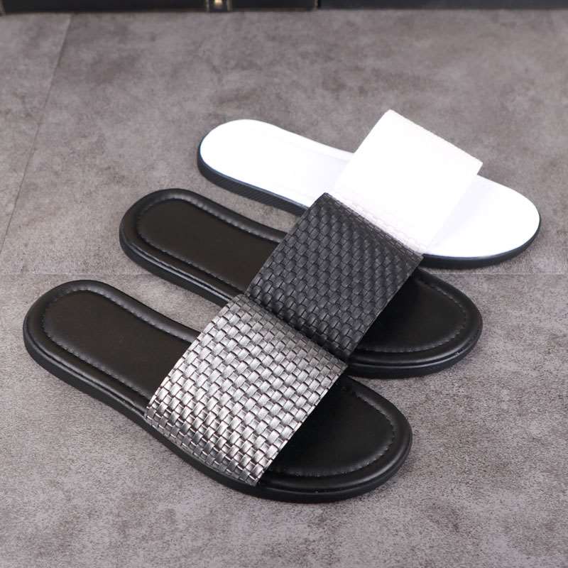 Slippers men's summer boomer men outdoor lined with personality net red with the same cool tug outside wearing non-slip beach sandals-Taobao