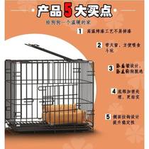 Dog Cage Subminiature Dog Teddy Cat Cage With Toilet Separated Medium Kirky Indoor Household Large Pet Villa Nest