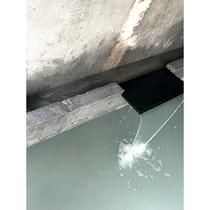 U-shaped water tank stainless steel waterfall outlet courtyard water feature deflector drop plate water curtain wall water plate