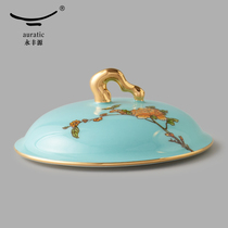 Mrs. Yongfeng Yongyuan Mr. porcelain cup cover bottom plate Mark cup cover cup accessories