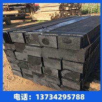 Anticorrosive old sleepers railway mining oil-impregnated wood sleepers track sleepers old pine wood crane leg pads