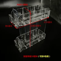 Двойной слой и двойной 18 см [10 толстых моделей] можно поместить в 6 упаковок сигарет