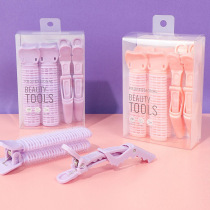 Hairdressing crocodile clip hair root fluffy clip high skull bangs curl seamless hair clip forehead fixed hair accessories curling barrel ZM