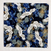 Buyi handmade studio national style knife handkerchief background cloth carrying protective cloth EDC photography crane background square handkerchief