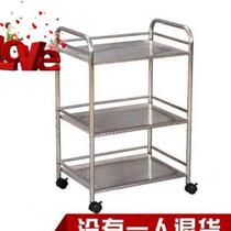 Bracket storage rack kitchen storage rack stainless steel multi-functional thickened microwave oven floor-standing seasoning various bowls and chopsticks