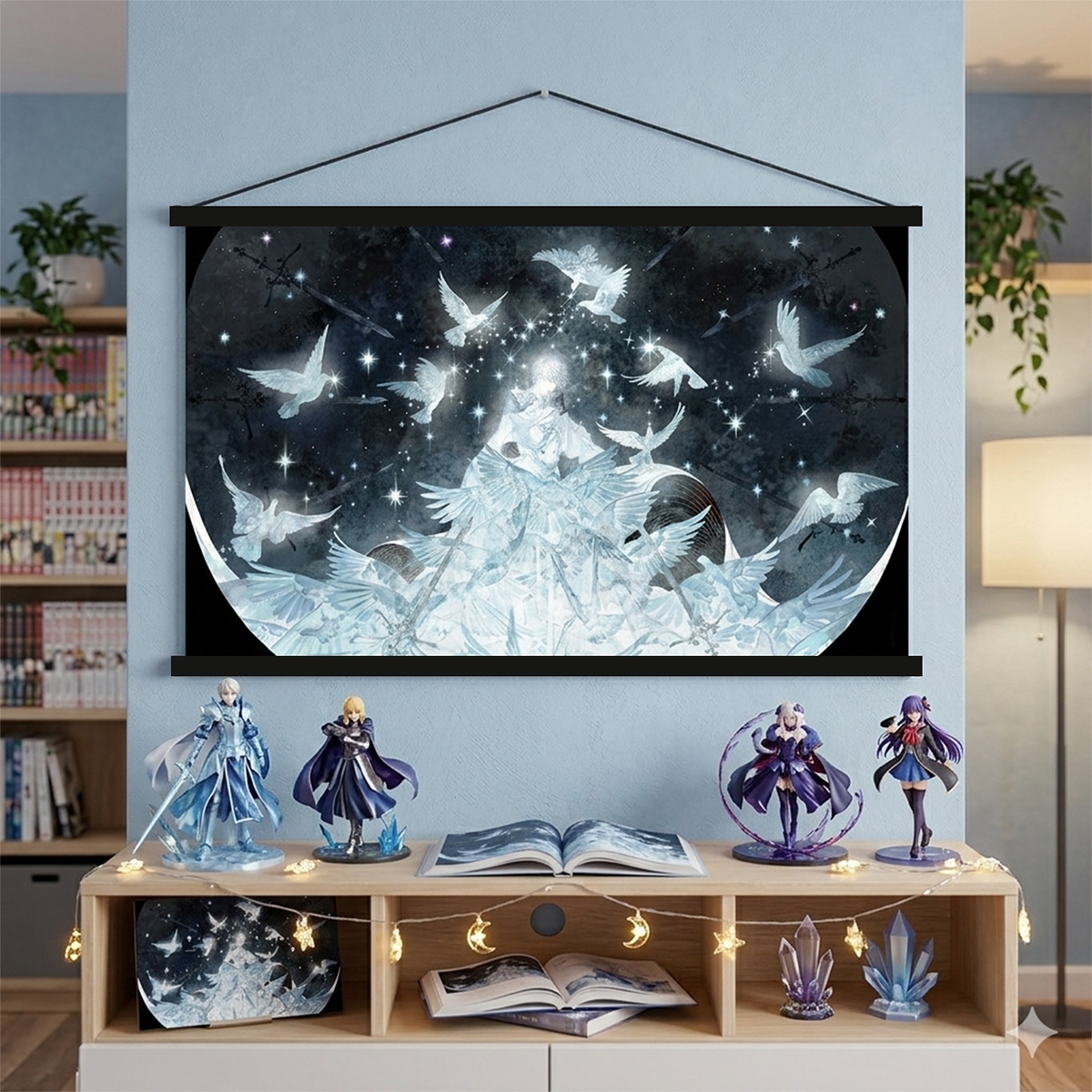 Love and Deepspace Fan-Made Xavier Wood Hanger Wall Art