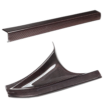 Suitable for Honda 11th generation Civic Type R FL5 black and red carbon fiber door sill strips and door pedal protection