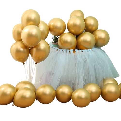 Большой металлический латексный воздушный шар, увеличенная толщина, популярно в интернете