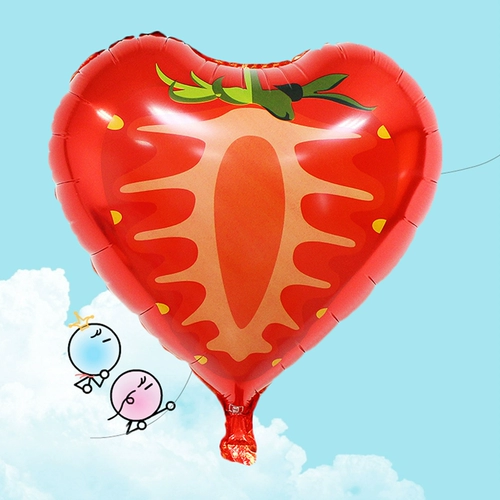 Воздушные шары из алюминиевой фольги в форме фруктов, тематические украшения для свадьбы, дня рождения, вечеринки, плавающий воздушный шар, реквизит для фотографий, макет