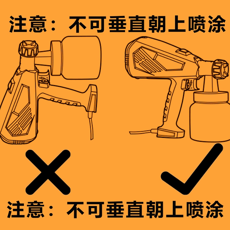 Ao Đà có thể tháo rời cao áp điện súng phun sơn vòi phun có thể điều chỉnh phun điều khiển dòng chảy súng phun sơn cao su súng phun sơn điện cầm tay súng phun bột bả