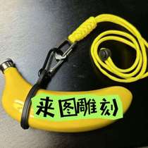 Lujiazui Coffee Festival same style banana pot banana wine pot special-shaped kettle wine bottle wine bottle stainless steel outdoor water cup