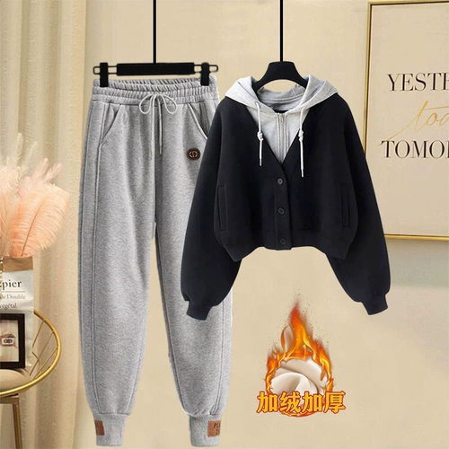 Спортивный костюм, комплект, толстовка с капюшоном для школьников для отдыха, подходит для подростков