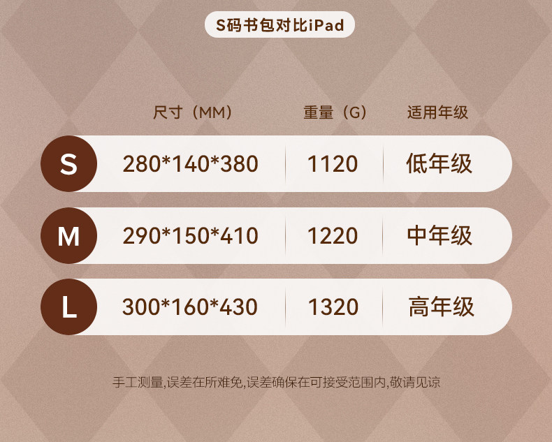 Ранец fila斐乐儿童书包2025年秋季新款男女中大童蝶翼一到六年级双肩包