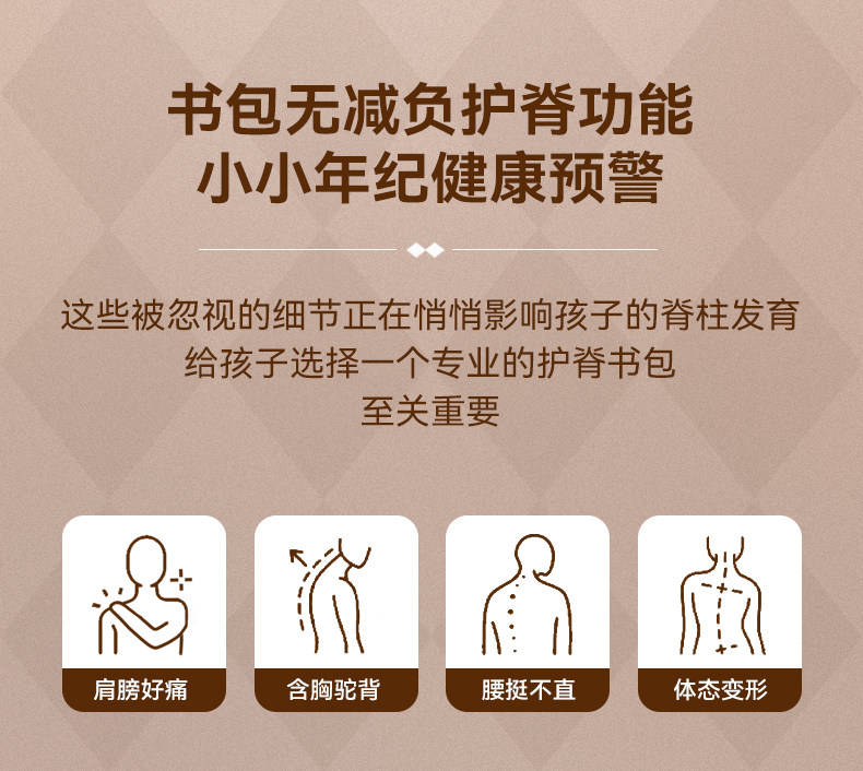 Ранец fila斐乐儿童书包2025年秋季新款男女中大童蝶翼一到六年级双肩包