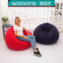 Watsons cross-border inflatable sofa single lazy sofa chair foldable outdoor leisure thick sofa bed new model