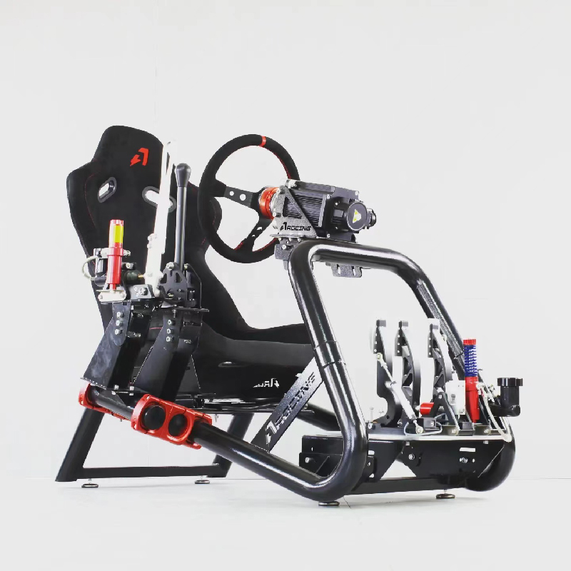 AZRACING Unibody Type Professional Racing Simulator SV-Pro Seat Cabin Bracket Seat Fanatec Speed Moza Tumathu simucube