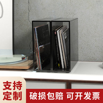 cd disc rack acrylic vinyl record storage rack living room study bedroom storage rack files book files