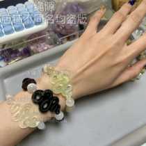 (Original) Handmade New Chinese Style Ancient Style Unisex Xiu Jade Beaded Custom Bracelet