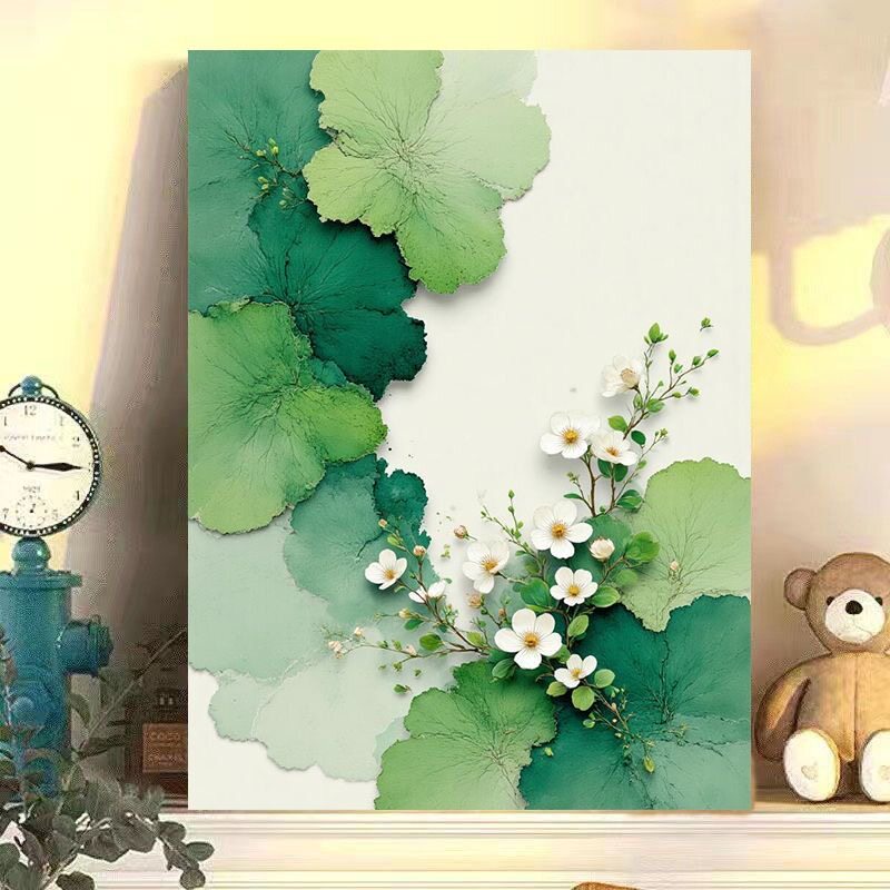 diy数字油画唯美风系列手工填充填色油画解压治愈系装饰挂画