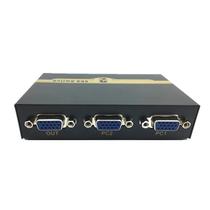 Remote control PLJVGA switch 2 in 1 out high-definition 2-port video monitor to shared monitor 2-in