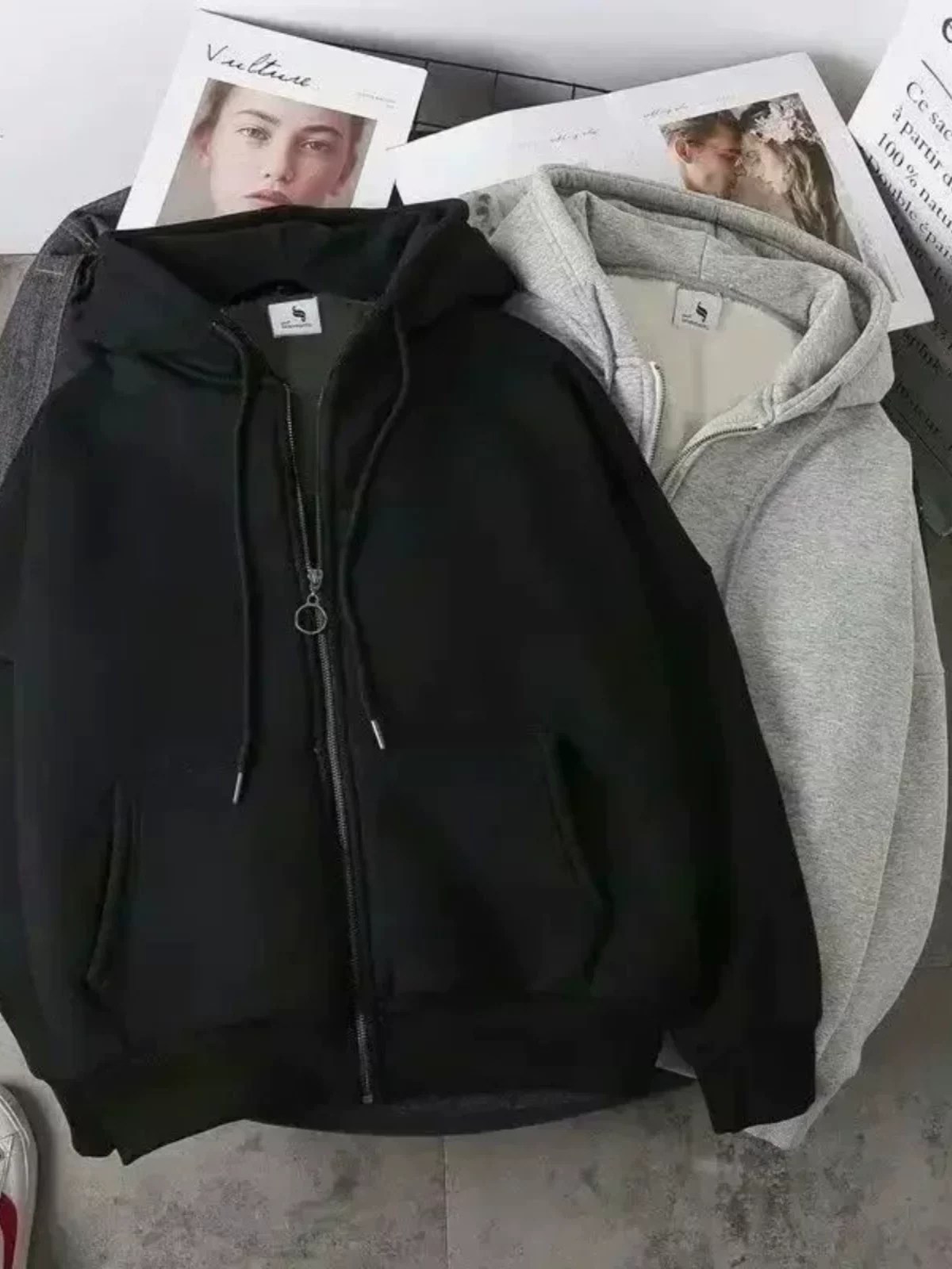 Женская однотонная толстовка с капюшоном повседневная, чистый цвет, Casual Hoodie