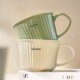 Japanese Imported Mujie Large-Capacity Breakfast Cup, Simple Mug, Household Oatmeal Cup, Milk Cup, Ceramic Cup