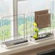 German Imported Kitchen Storage Rack, Draining Stainless Steel Organizer, Window Sill, Extremely Narrow Sink Gap, Towel Cloth