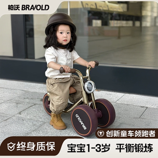 Baiwo Children's Balance Bike for Ages 1 to 3, Beginner Anti-Rollover Baby Toddler Sliding Scooter New Model