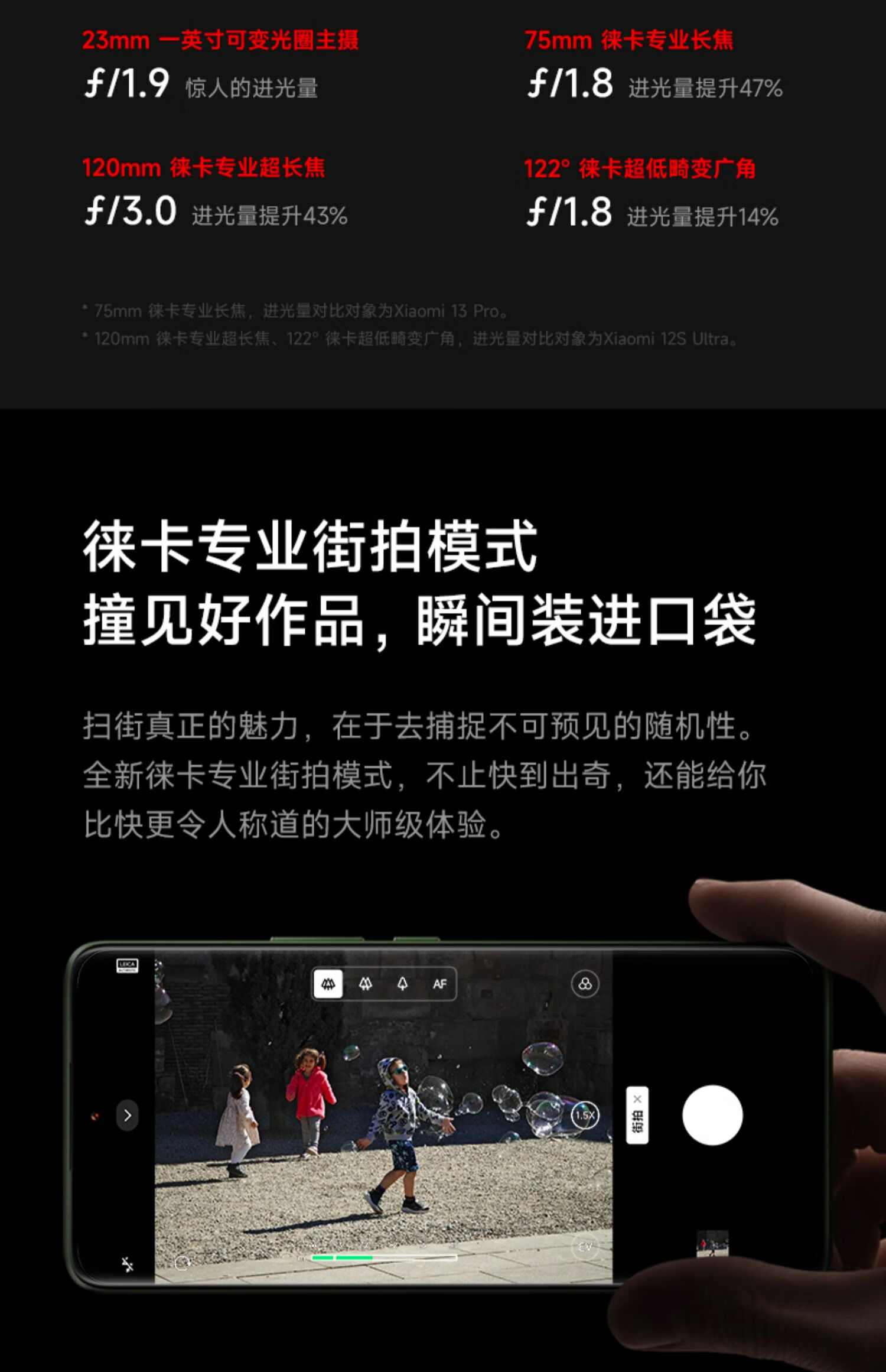 Xiaomi/小米 13 Ultra限量定制色徕卡影像骁龙8Gen2手机13至尊插图16 Xiaomi/小米 13 Ultra限量定制色徕卡影像骁龙8Gen2手机13至尊插图16