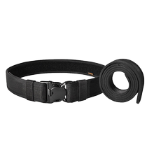 Solid-solid tactical attendance belt free of punch minimalist pure color abrasion-resistant and tear-resistant stretch nylon belt