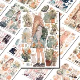 Высококачественная акварель, наклейка, водостойкие наклейки, чехол для телефона