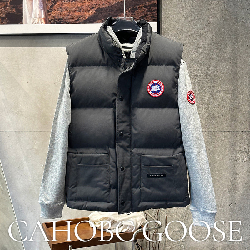 Goose down Vest for Men and Women, 2025 New Autumn and Winter Sleeveless Vest, Thickened and Warm, Flagship Genuine Product