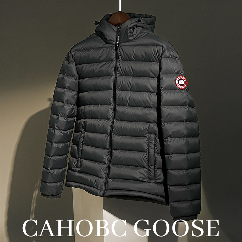Lightweight Goose down Jacket for Men, Thin Style Coat, 2025 New Model, Hooded, Autumn/Winter, Women's Style, Canadian Style, Authentic