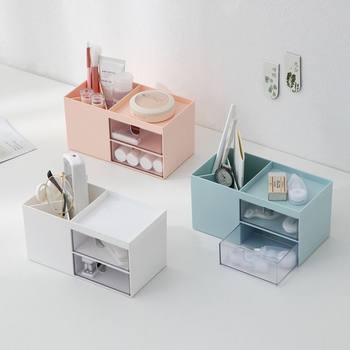Direct sales multi-function desktop storage box, drawer storage box, cosmetic storage and sorting box, student pen holder