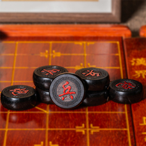 Bendelass Chinese chess collection set mahogany solid wood large high-end chess board holiday companion gift