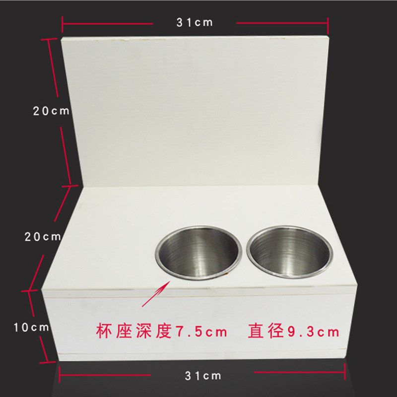 Vehicle water dispenser 24V wood base car kettle base customized tourism drinking water dispenser wood base