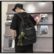 School Bag for Women, Korean Style, Harajuku Ulzzang, High School Student Backpack for Men, Versatile Backpack for Middle School Students and College Students