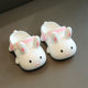 Baby Slippers, Non-Slip Sandals for 0.05kg Year Olds, Children's Clogs for 1 to 2 Year Olds, Indoor Shoes for One and a Half Year Old Girls