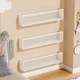 Cracked Storage Rack Multi-Layer Narrow Bookshelf Behind Home Door Kitchen Wall Storage Display Wall Cabinet Bathroom Storage