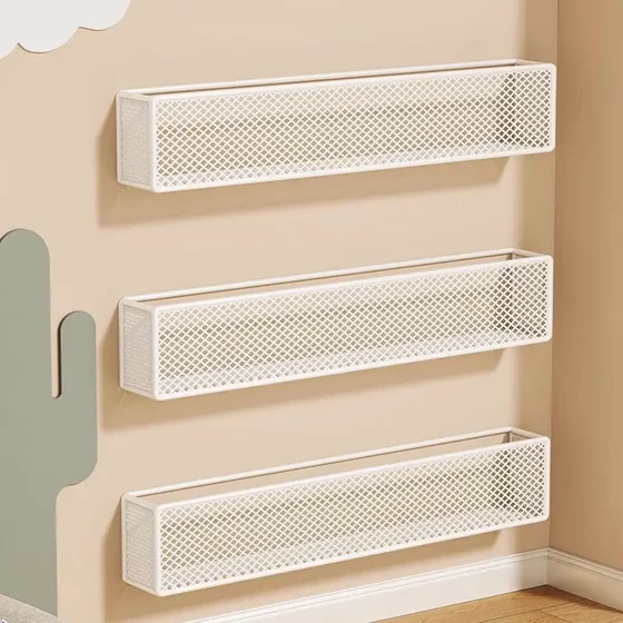 Cracked Storage Rack Multi-Layer Narrow Bookshelf Behind Home Door Kitchen Wall Storage Display Wall Cabinet Bathroom Storage