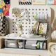 Eating Grain People Desktop Storage Box, Small Grain Cabinet, Display Stand, Desktop Drawer, Small Card Storage Display Box
