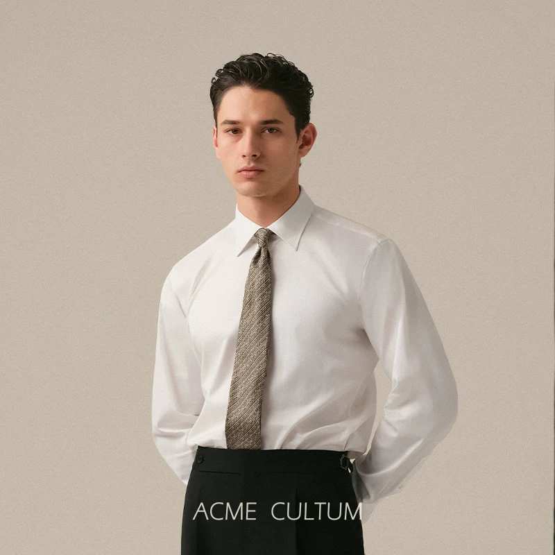 Хлопковая рубашка Acme cultum, slim fit