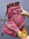 外贸出口专柜清仓捡漏灯芯绒裤子女秋冬条绒哈伦裤百搭束脚萝卜裤