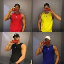 Suer quick-drying breathable fitness vest en#39 s sleeves