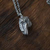 Rock | Original 925 Silver Necklace for Men, Pendant, Couple Gift, Retro, Personalized, National Trend, Street Fashion